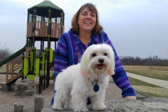 Carol and Pula at the Park
