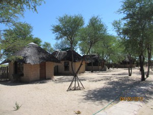 The guest rooms at the ranch