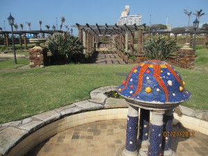 They had these structures all over the beach promenade.  