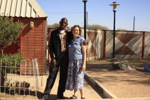 Me and the guard - he only enforces the tardy rule 50% of the time.  