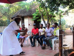 Kelone is a great story teller and she had the crowd in the palm of her hand