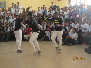 These boys did a fun dance routine